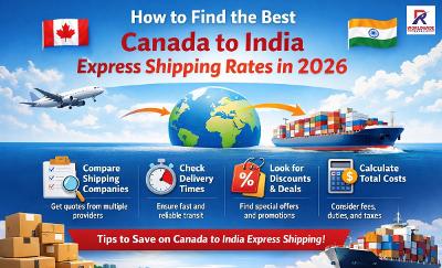 Shipping service for Canada to India: Tips for Best 2026 Express Rates
